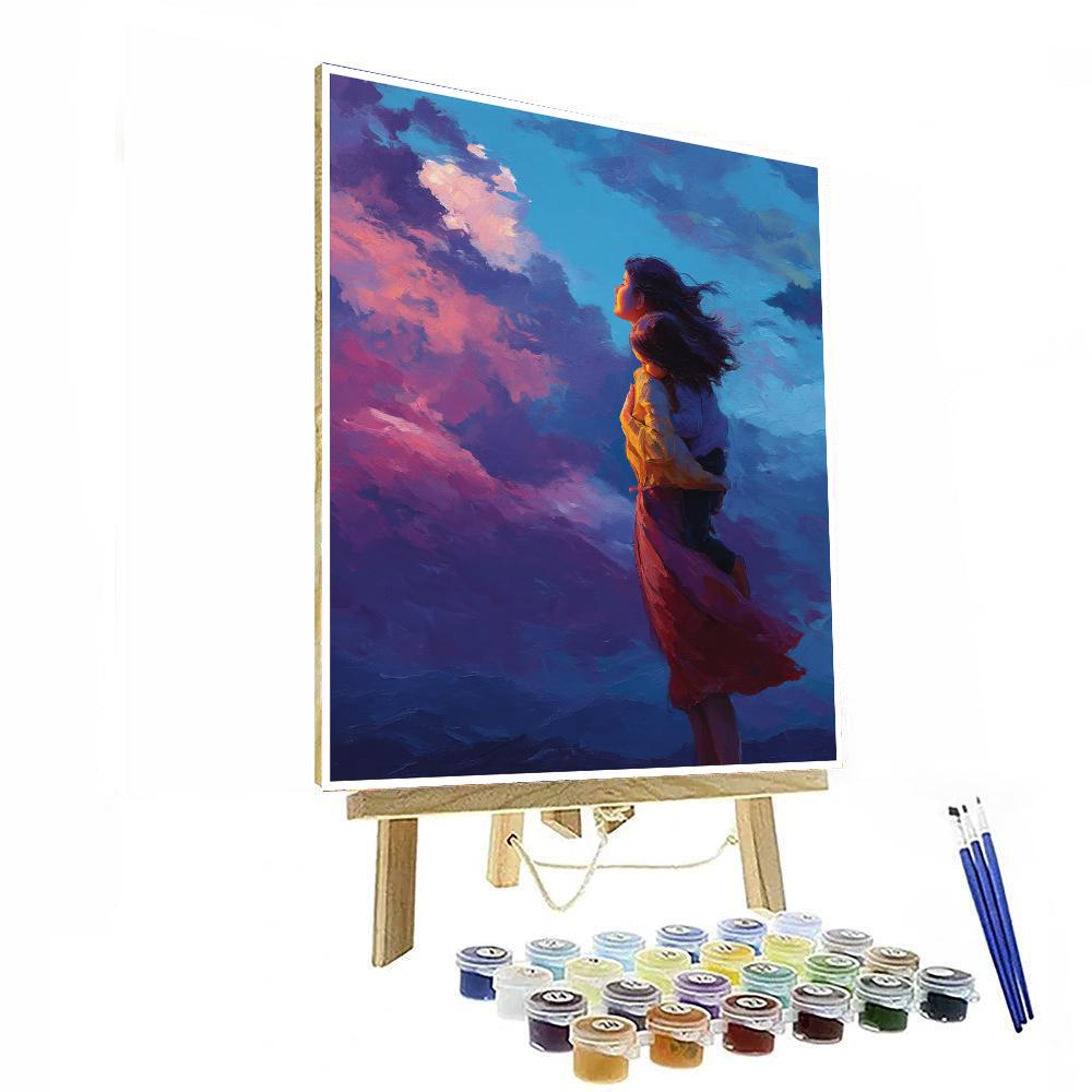 Strength Of A Mother Paint By Color