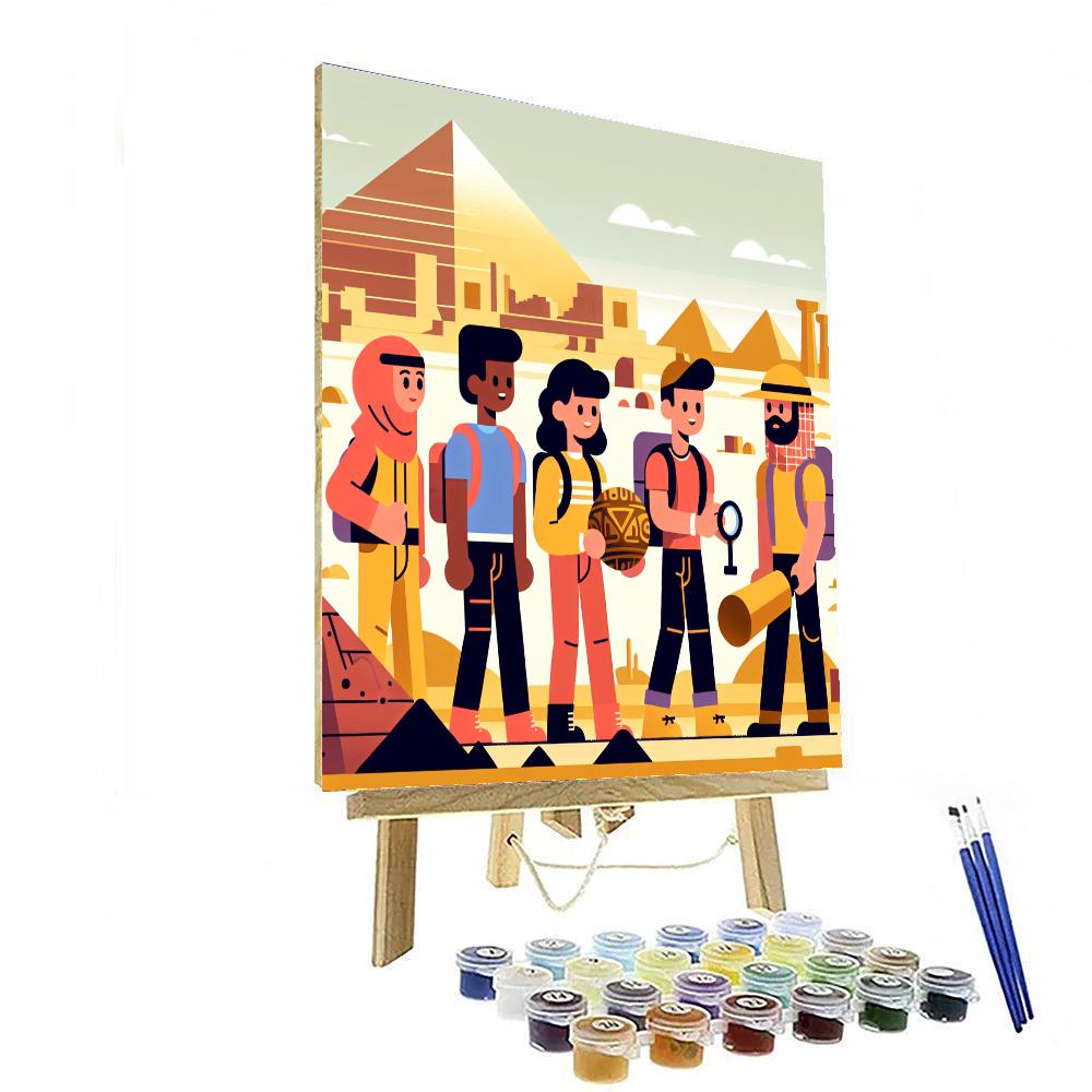 Historical Explorer Quest DIY Paint By Numbers
