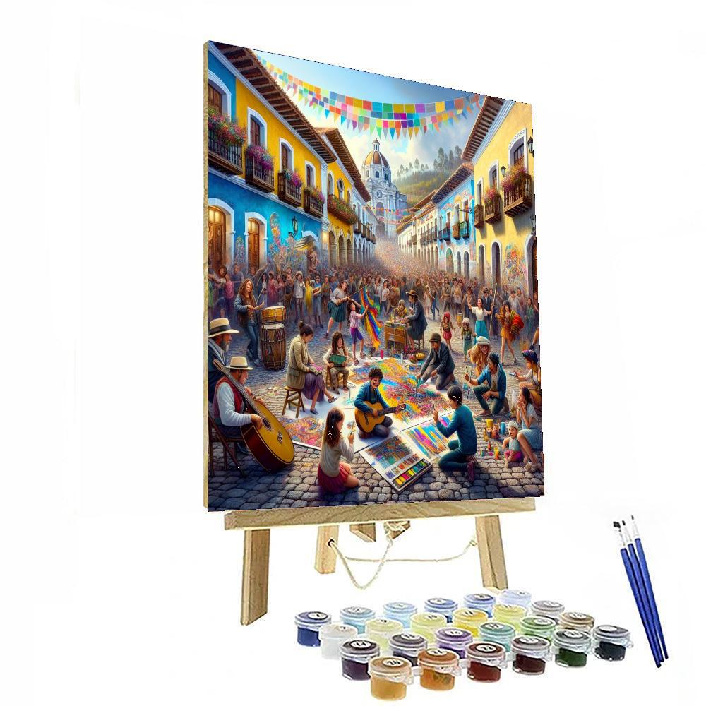 Pinturas En La Calle Festival Painting Number Kit