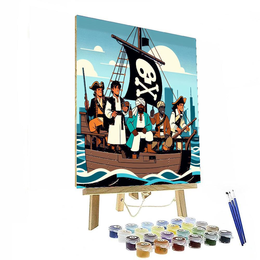 Pirate Crew Numbered Painting Kits