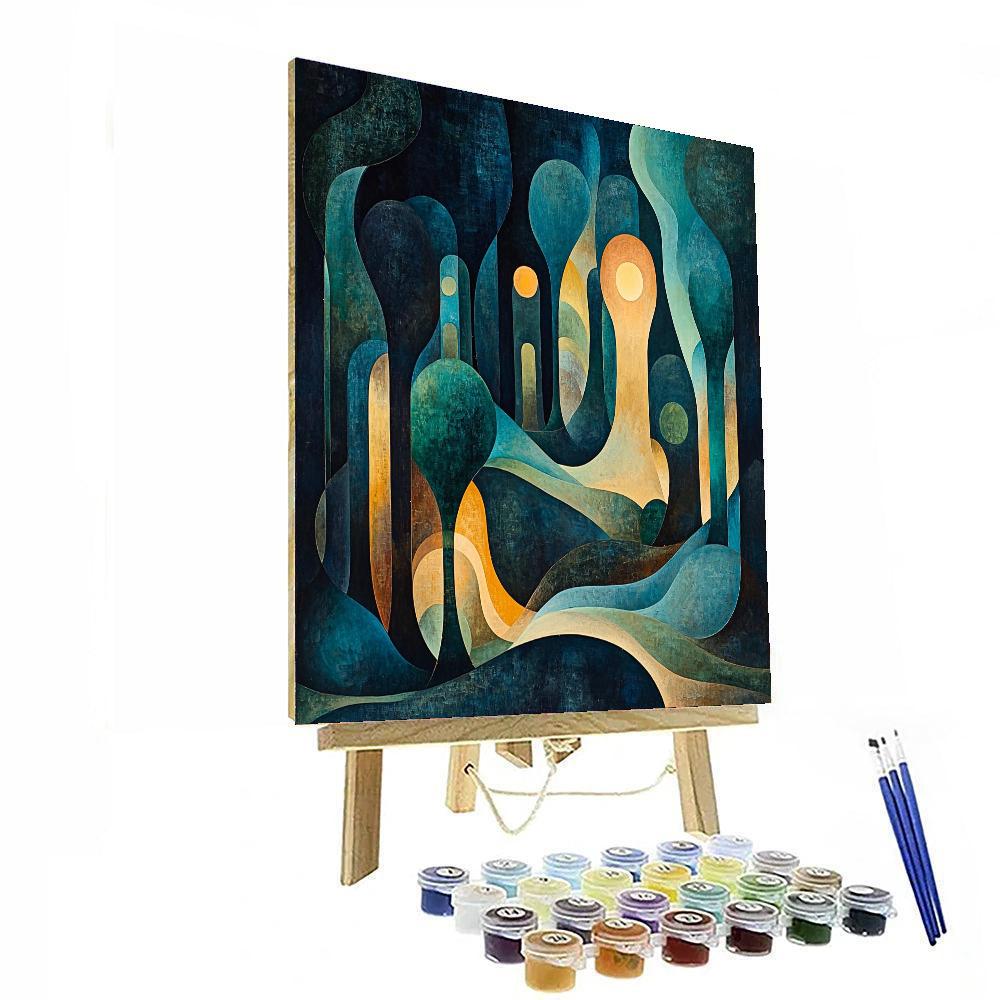 Max Ernst Inspired Mystic Visions  Paint By Numbers Kits