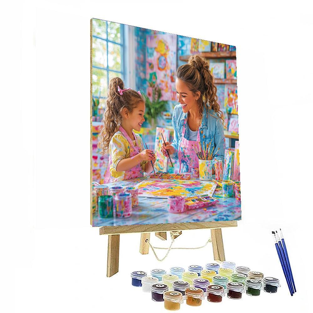 Love In Every Stroke DIY Paint By Numbers