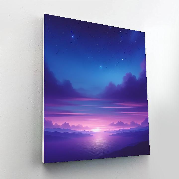 Twilight Glimpse Paint By Color