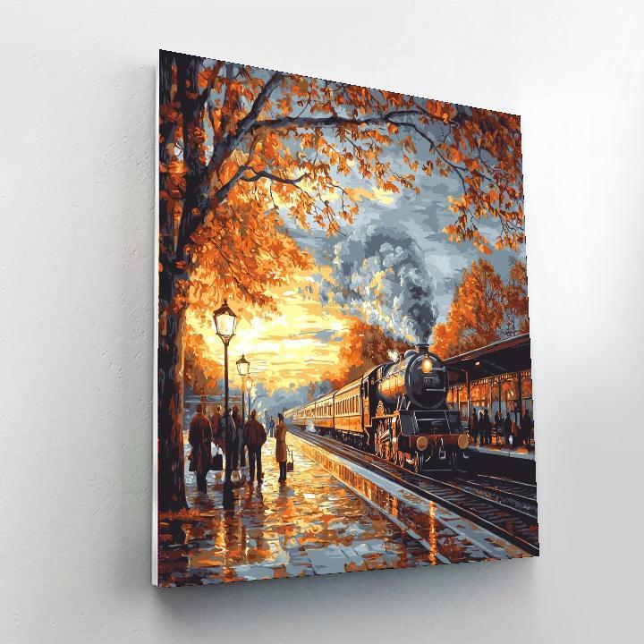 Norman Rockwell Inspired Timeless Journeys  Paint By Color