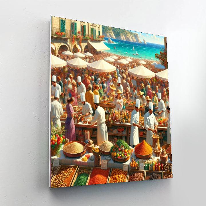 San Vito Lo Capo Cous Cous Fest - Italy DIY Paint By Numbers