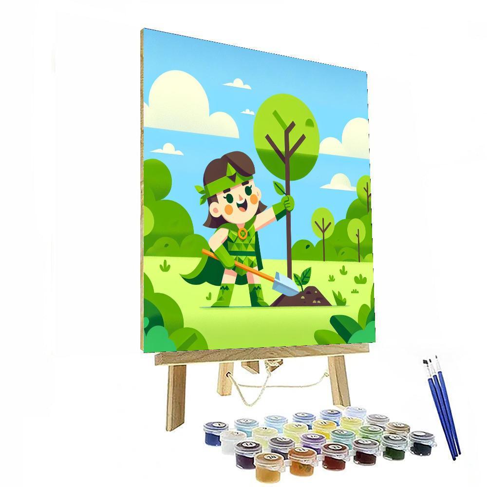 Eco-warrior Expedition Painting By Numbers Kit