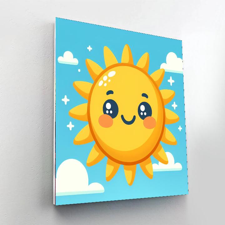Radiant Sun Paint By Numbers Kits