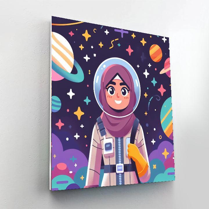 Space Cadet's Cosmic Journey Paint By Numbers Kits