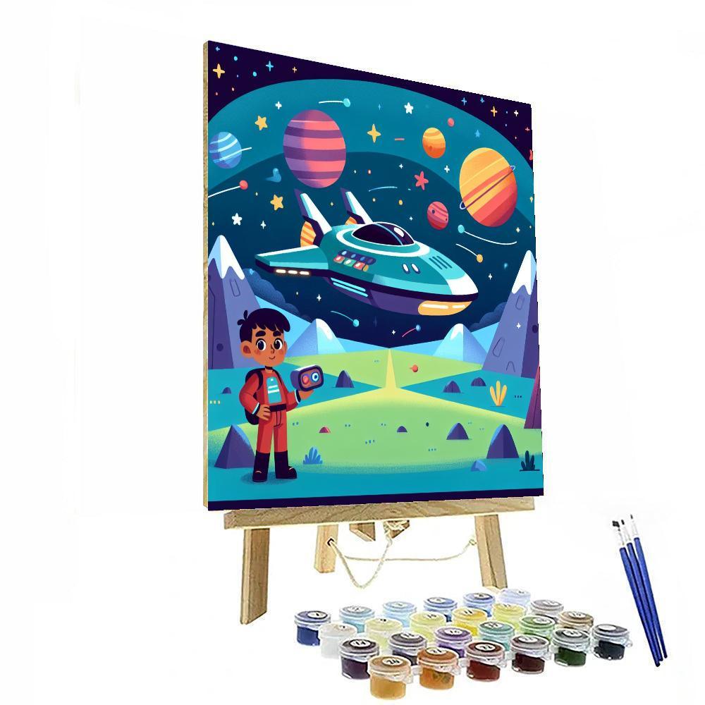 Starship Commander Voyage Numbered Painting Kits