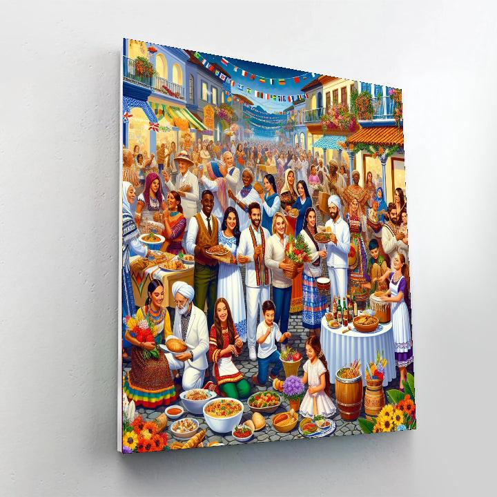 Ougadi Festival - India Paint By Numbers