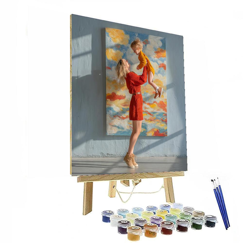 Dance Of Motherhood Numbered Painting Kits