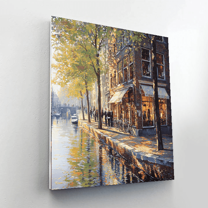 Anne Frank House - Amsterdam, Netherlands Paint By Number