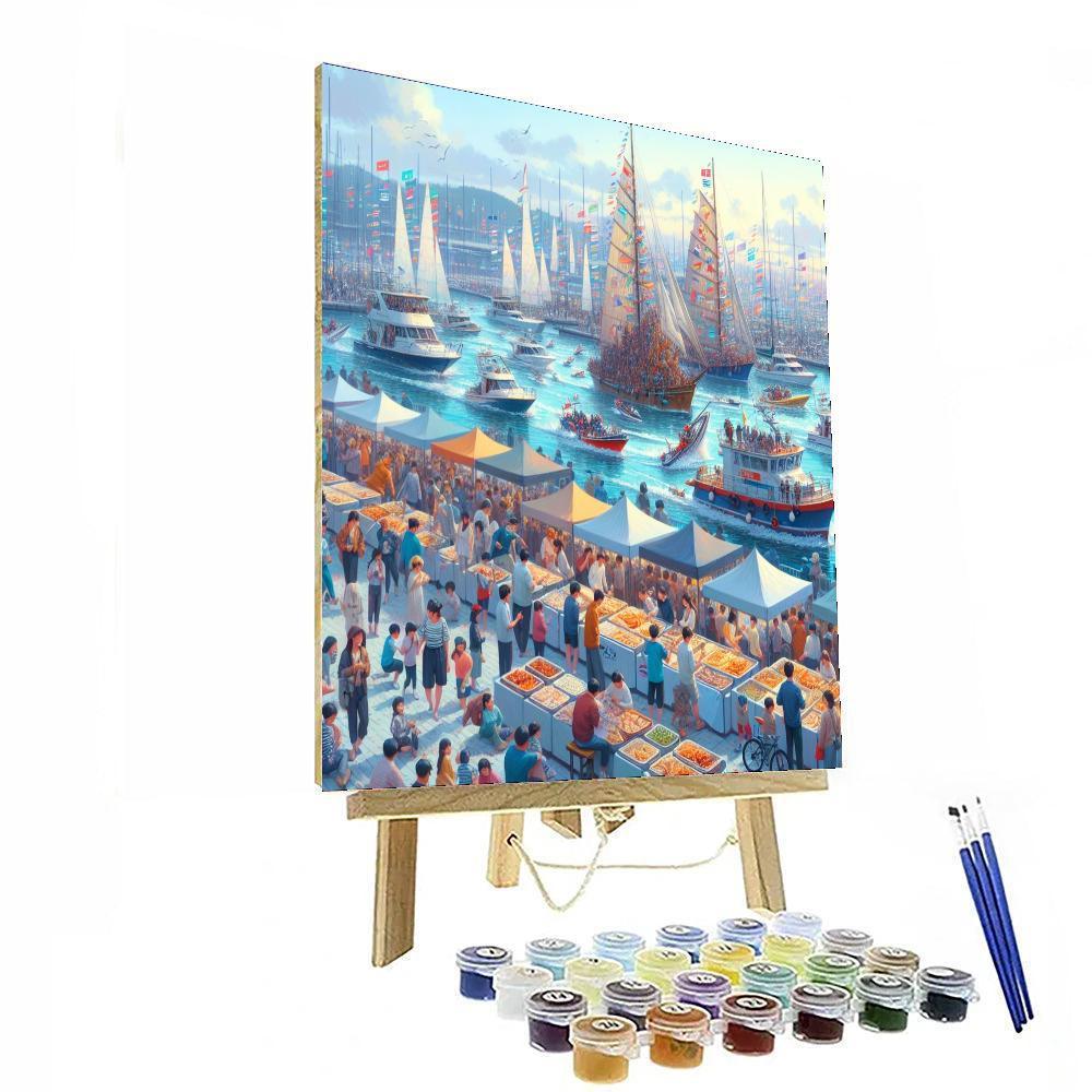 Harbour Festival - Australia DIY Paint By Numbers