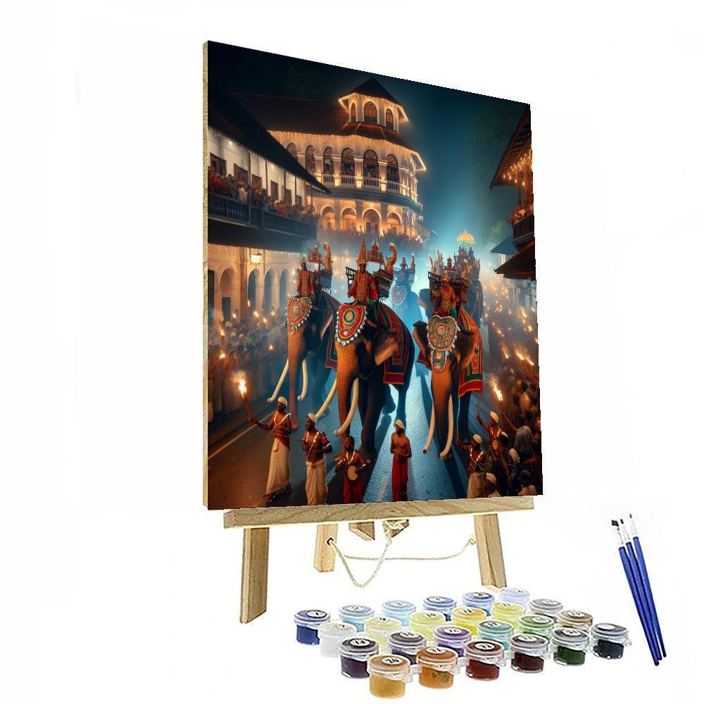 Esala Perahera - Kandy Paint By Number