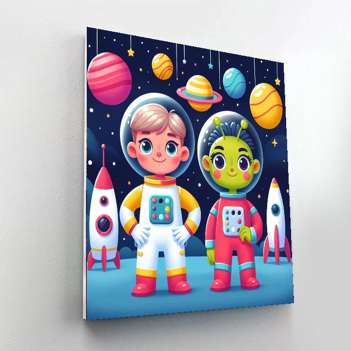 Galaxy Guardians' Mission Paint By Color