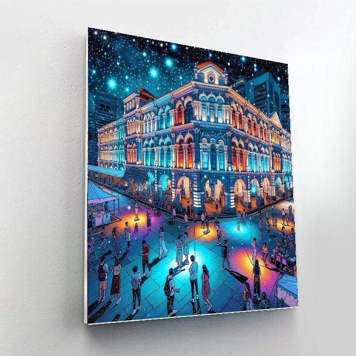 Singapore Night Festival Numbered Painting Kits