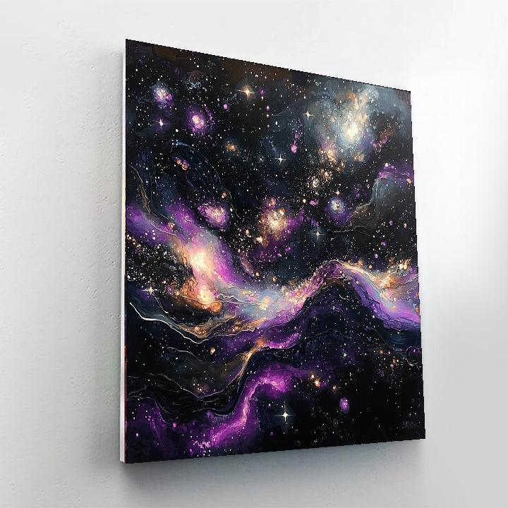 Caravaggio Inspired Echoes Of The Cosmos  Painting By Numbers Kit