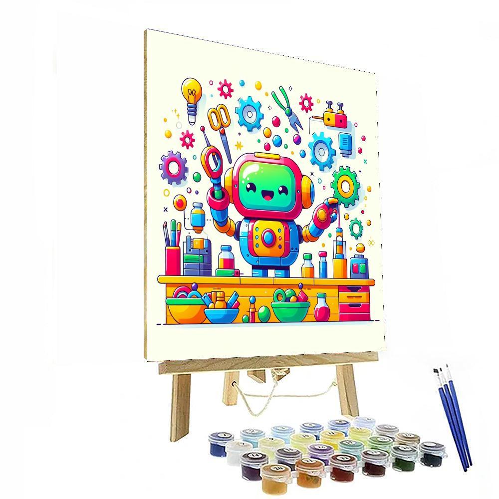 Robot Inventors Paint By Number