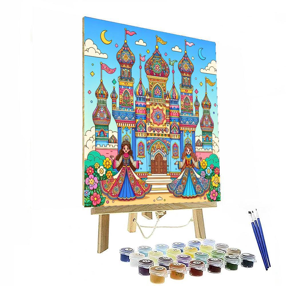 Dreamy Princess Castle Paint By Numbers Kits