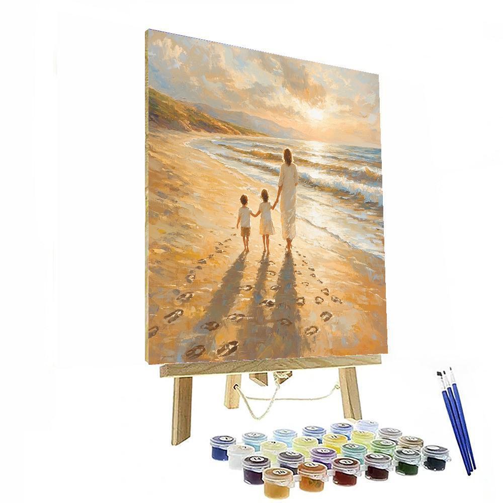 Footprints Of Joy Paint By Numbers