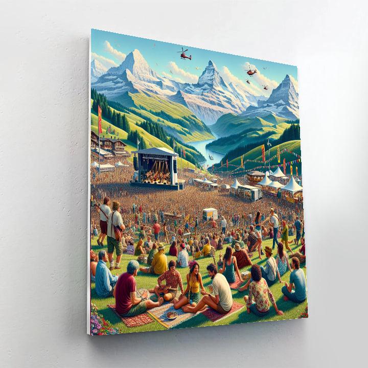 Gurten Festival - Bern, Switzerland Paint By Numbers Kits