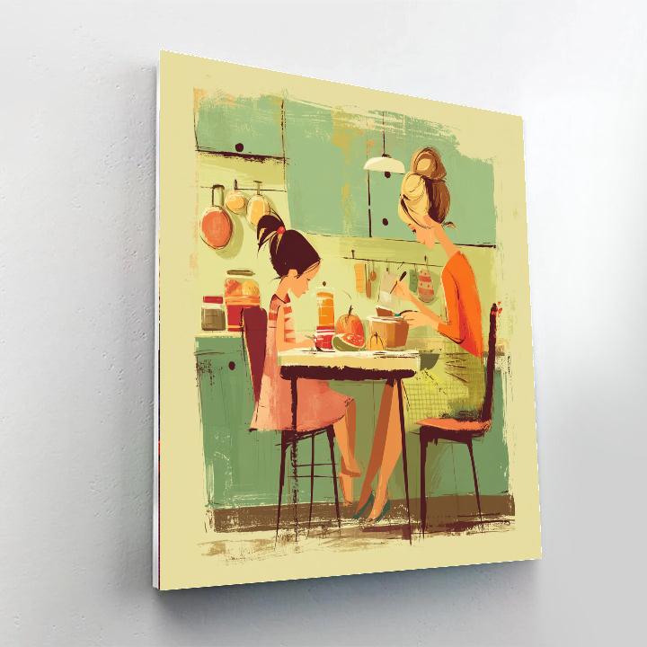 The Gift Of Nurturing DIY Paint By Numbers