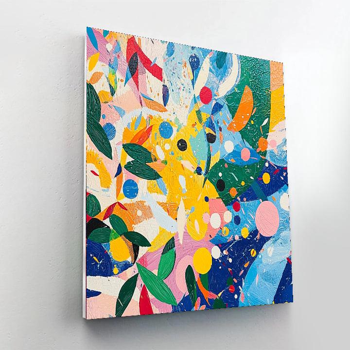 Joan Miró Inspired Bountiful Inspirations  Paint By Color