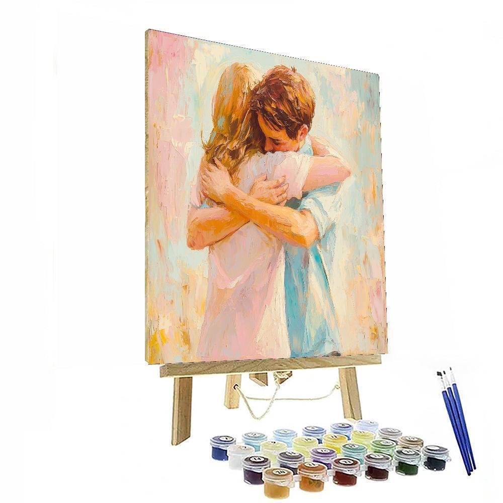 In Her Arms Paint By Number