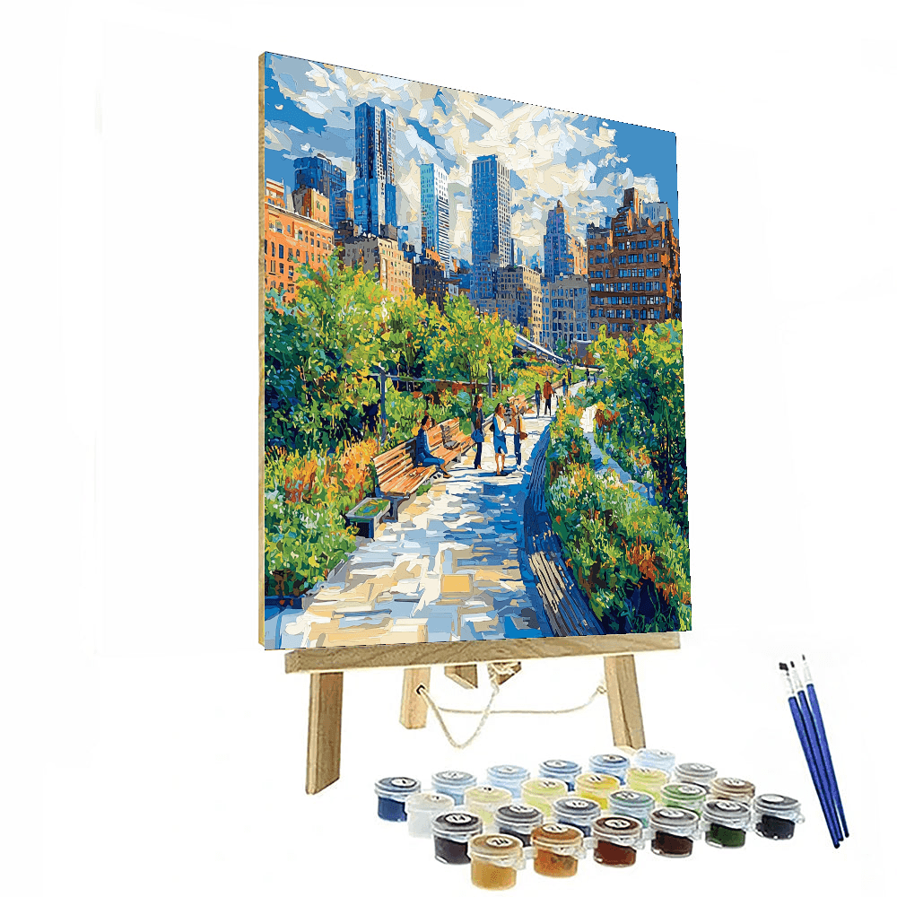 The High Line - New York City Paint By Numbers Kits