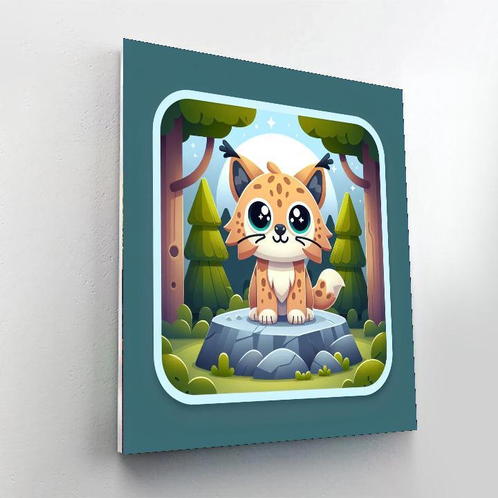 Laughing Lynx Painting By Numbers Kit