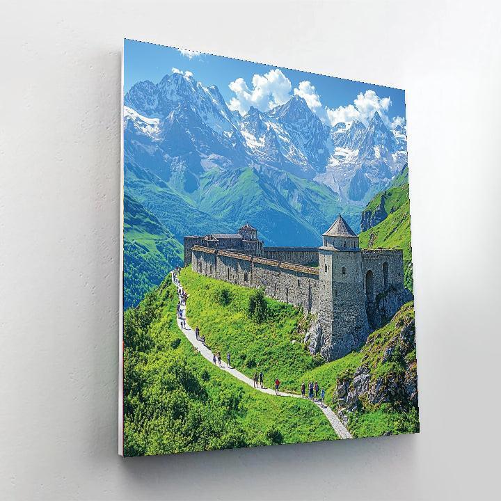 Forte Di Fenestrelle Painting Number Kit