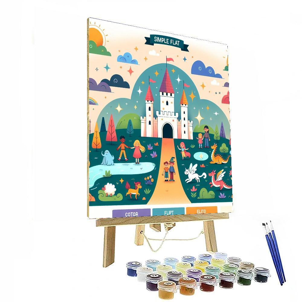 Mystical Adventure Painting Number Kit