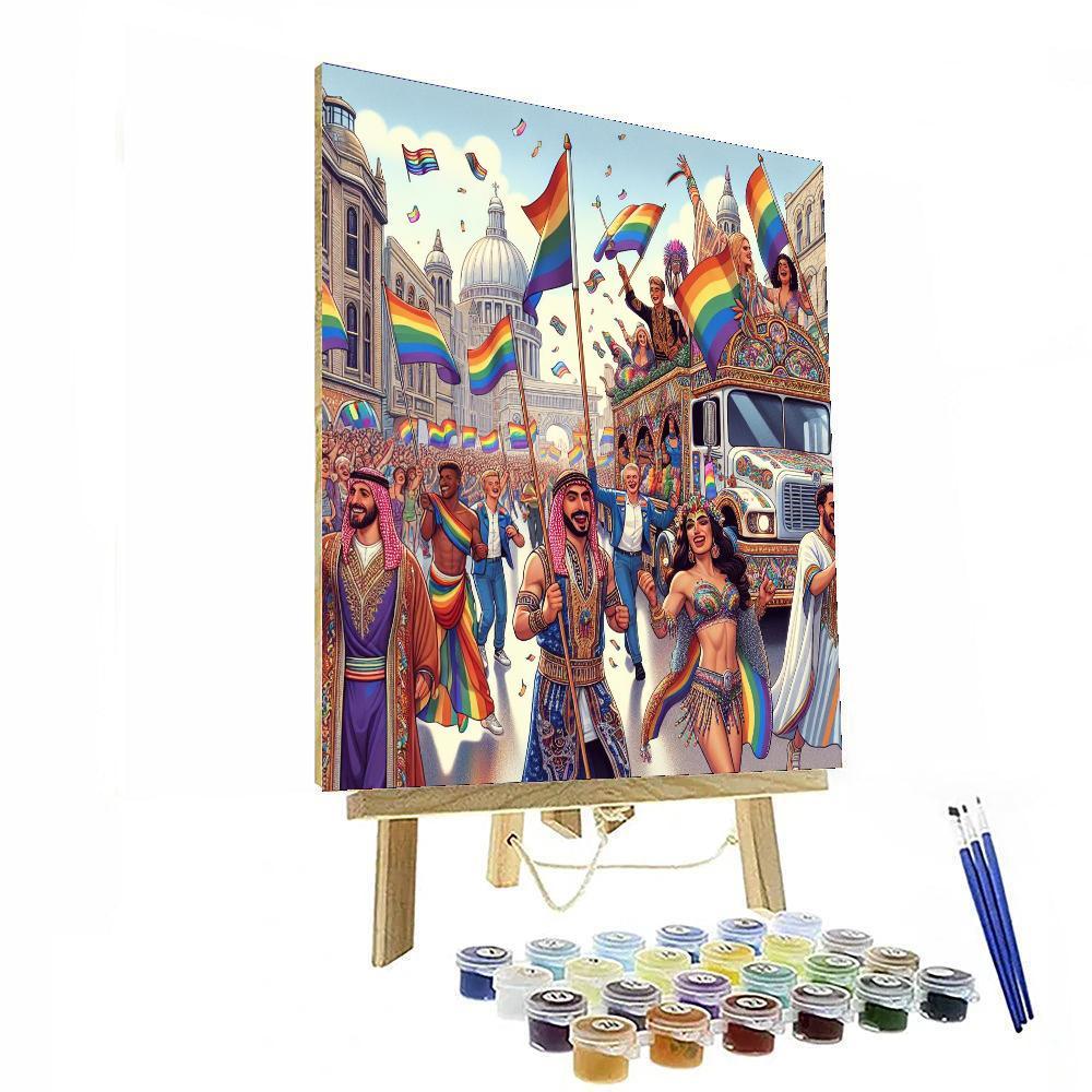 Montreal Pride Paint By Numbers Art