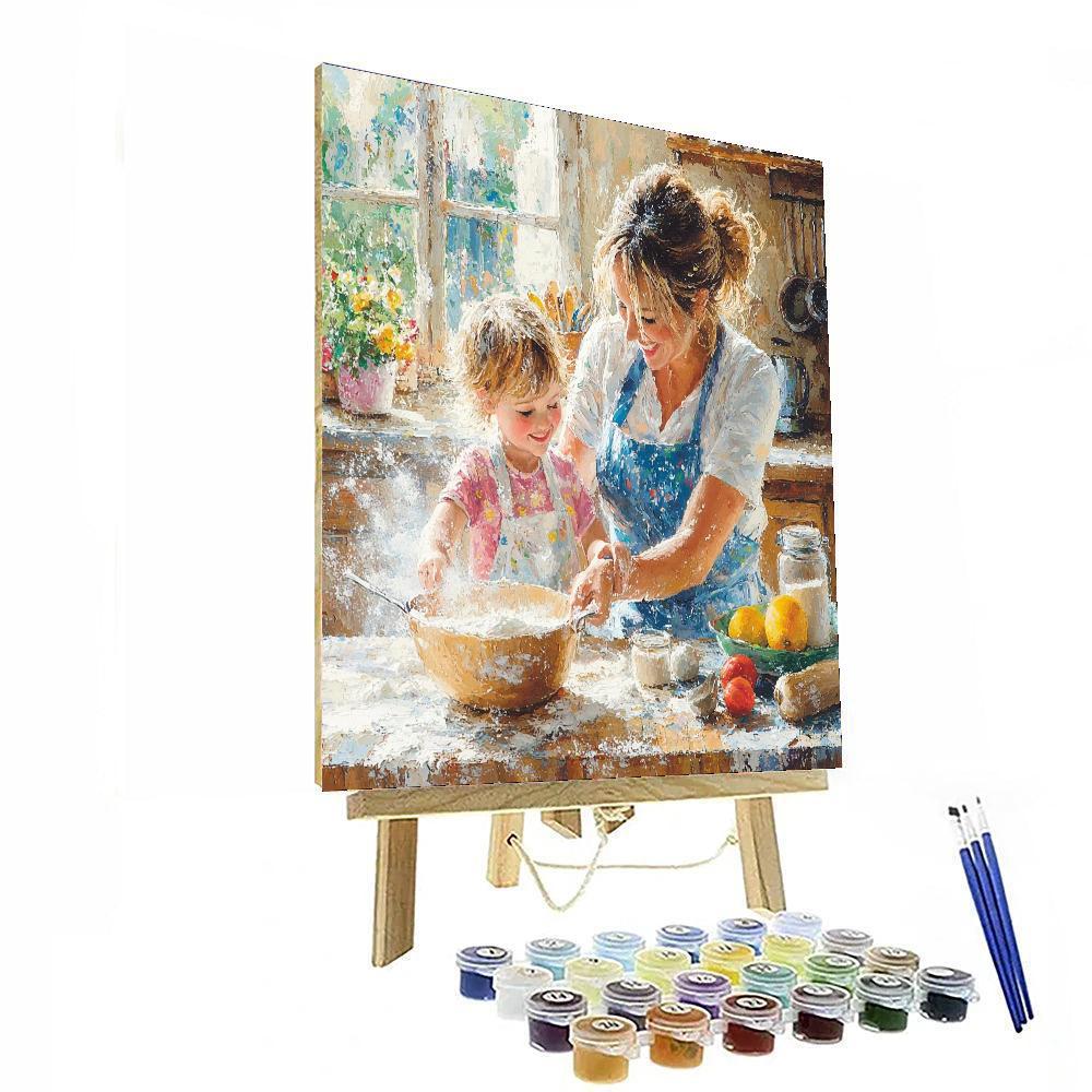 Bonding Over Baking DIY Paint By Numbers