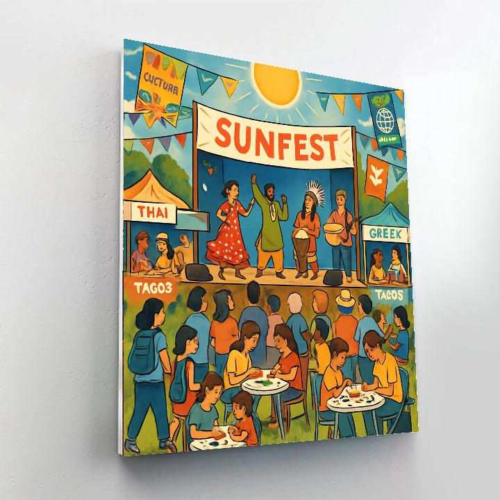 Sunfest - Canada Numbered Painting Kits