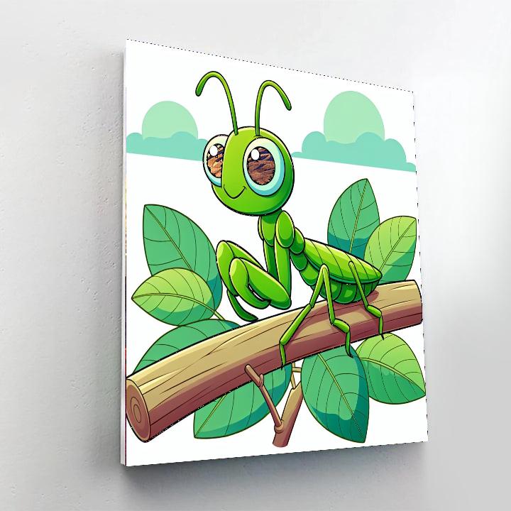 Majestic Mantis Paint By Numbers Art