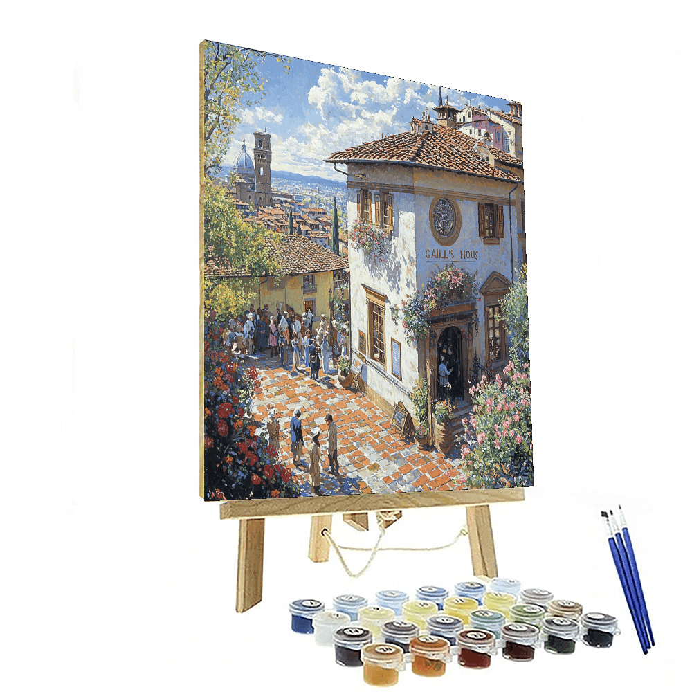 Galileo's House Paint By Numbers