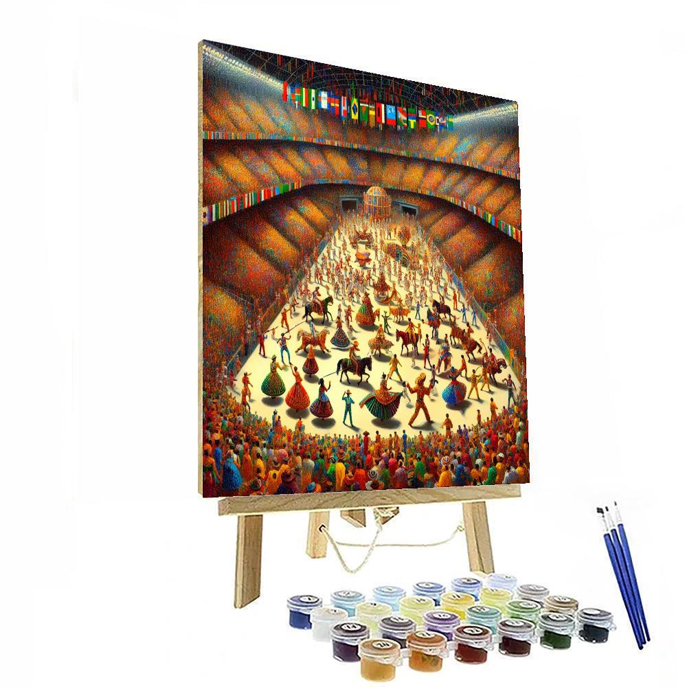 Parintins Folklore Festival - Brazil Paint By Numbers Kits