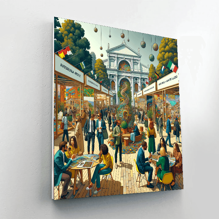 Venice Biennale - Venice, Italy Painting By Numbers Kit