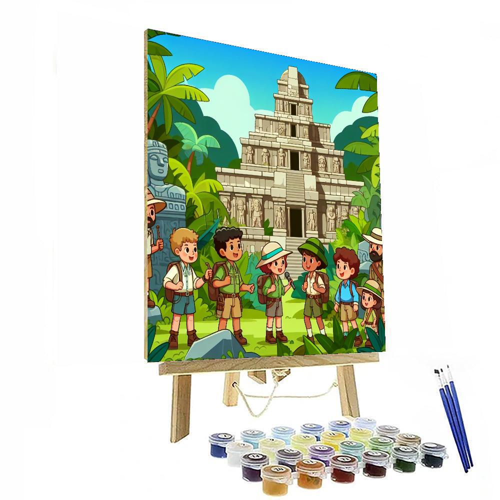 Ancient Adventures Number Painting