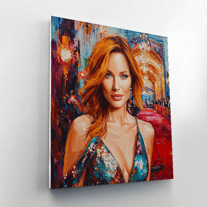 Jessica Chastain: The Fierce Flame Of Cinema Paint By Numbers