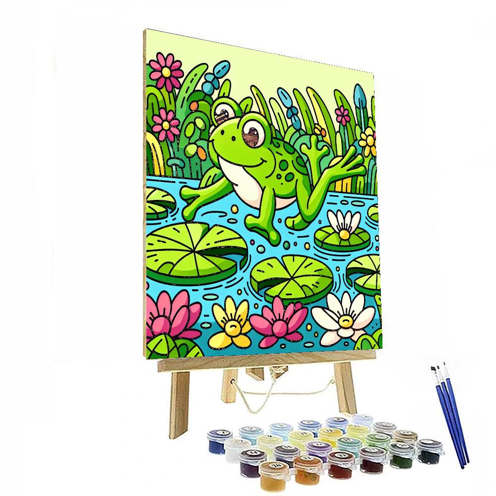 Dancing Frog Paint By Numbers Kits