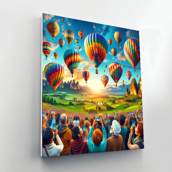 Albuquerque Balloon Fiesta - Usa Paint By Number