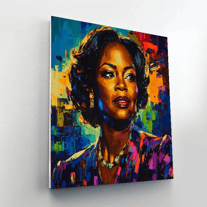 Viola Davis: The Powerful Advocate Of Change Paint By Numbers