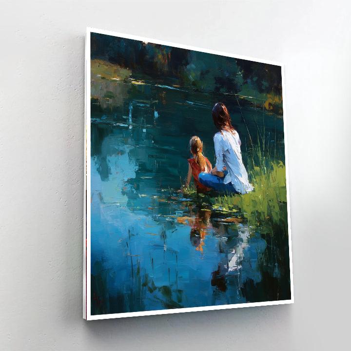 Mother's Reflection Paint By Numbers Kits