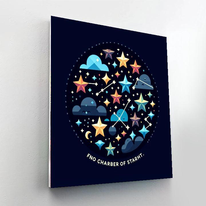 Colorful Constellations Paint By Numbers Kits
