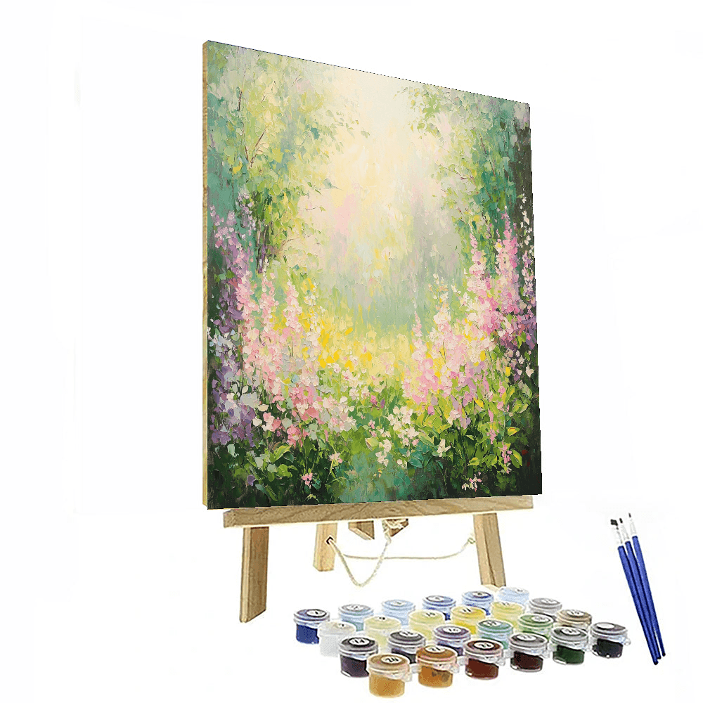 Claude Monet Inspired Blooming Beauty  Paint By Numbers