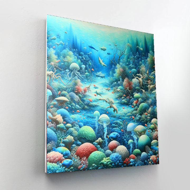Underwater Ocean Dreams Numbered Painting Kits