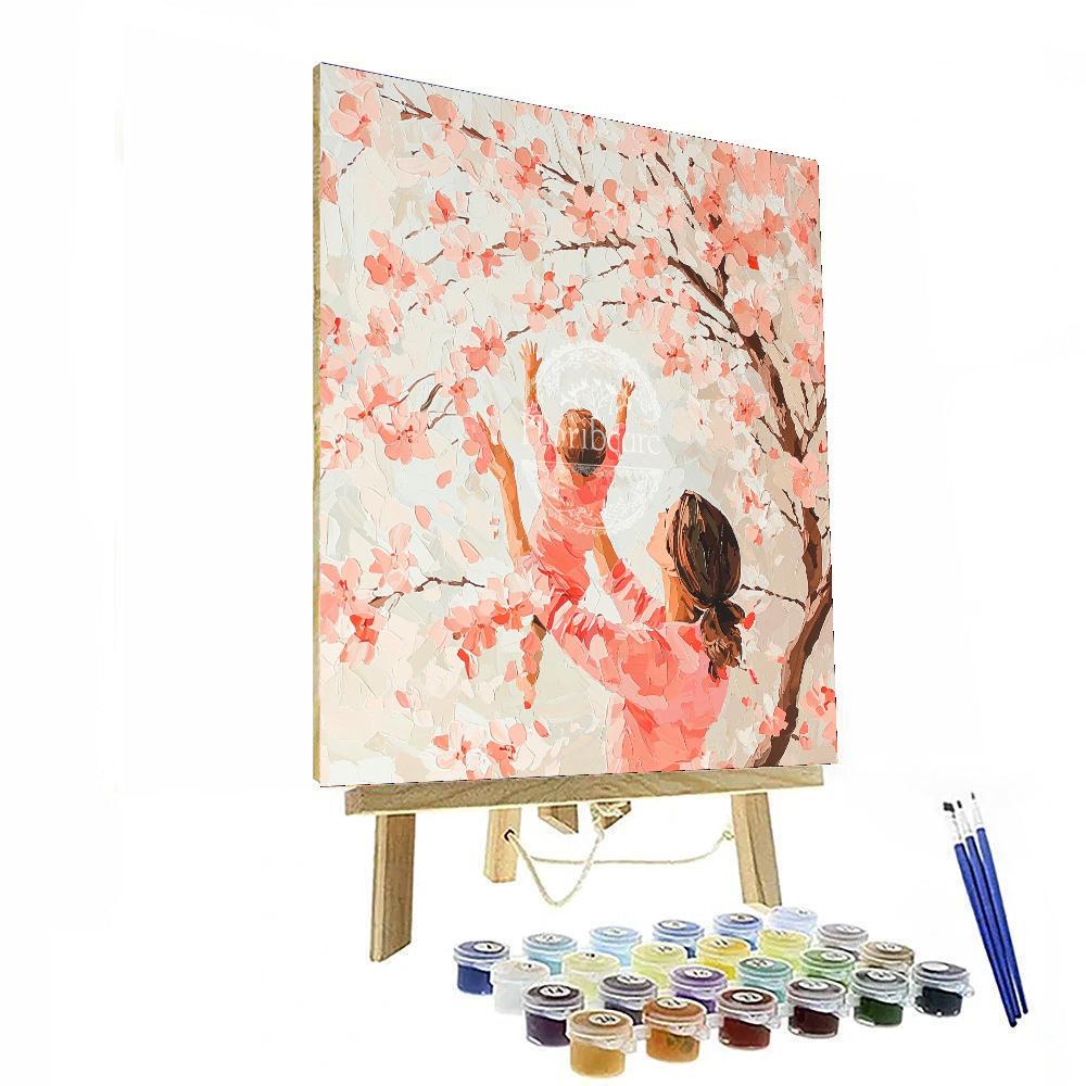 Blossoming Love Painting Number Kit