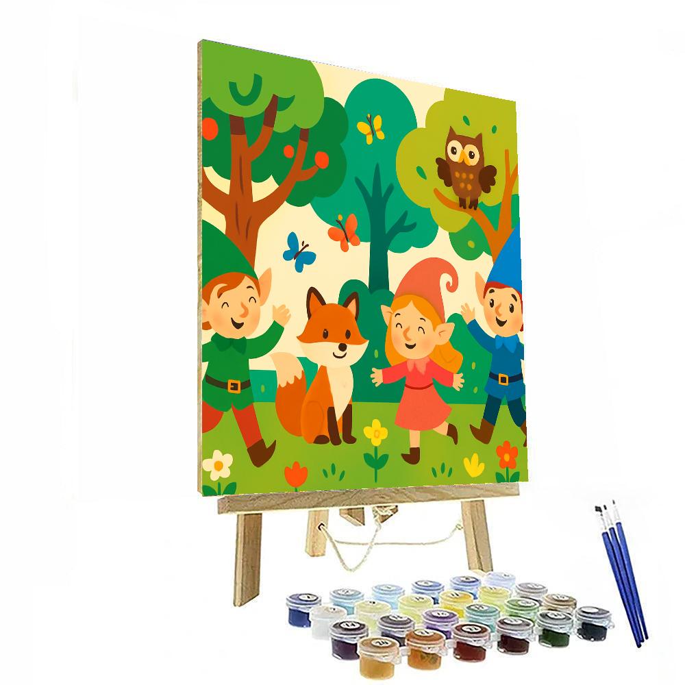 Exploring Fairy Tale Forests Paint By Color